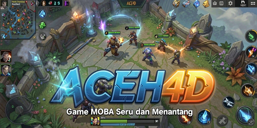 Tampilan gameplay seru dalam ACEH4D dengan aksi pertempuran yang intens.