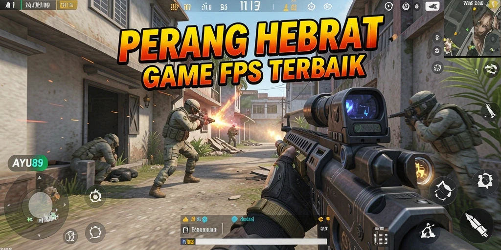 Gameplay AYU89 yang mendebarkan dan penuh aksi FPS.