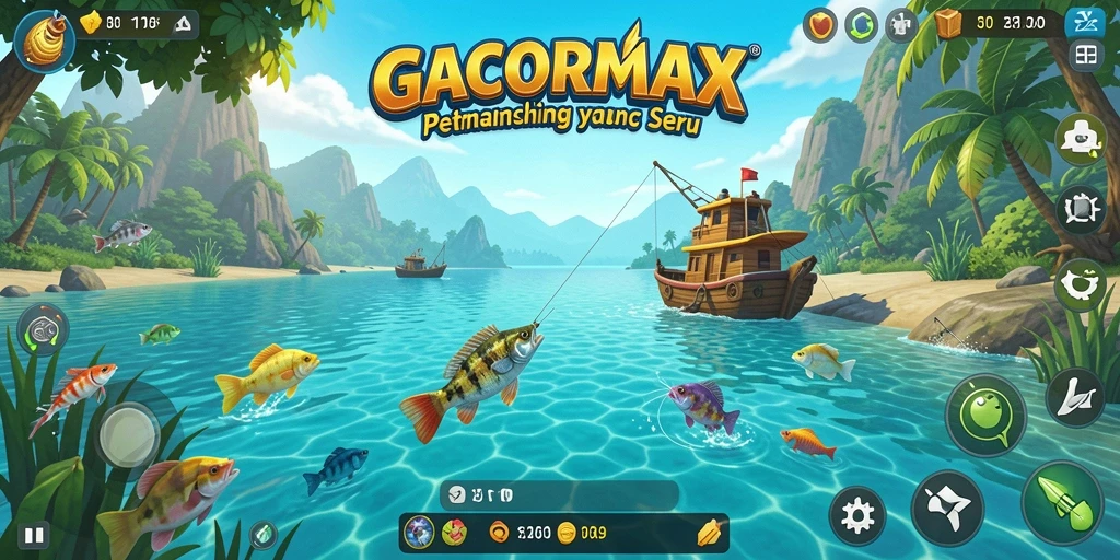 Tangkapan ikan yang mengesankan dalam permainan GACORMAX.
