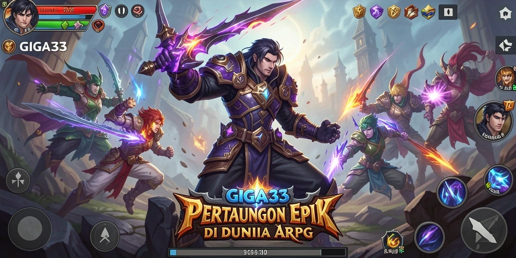Gameplay GIGA33 menampilkan aksi seru dan penuh tantangan.