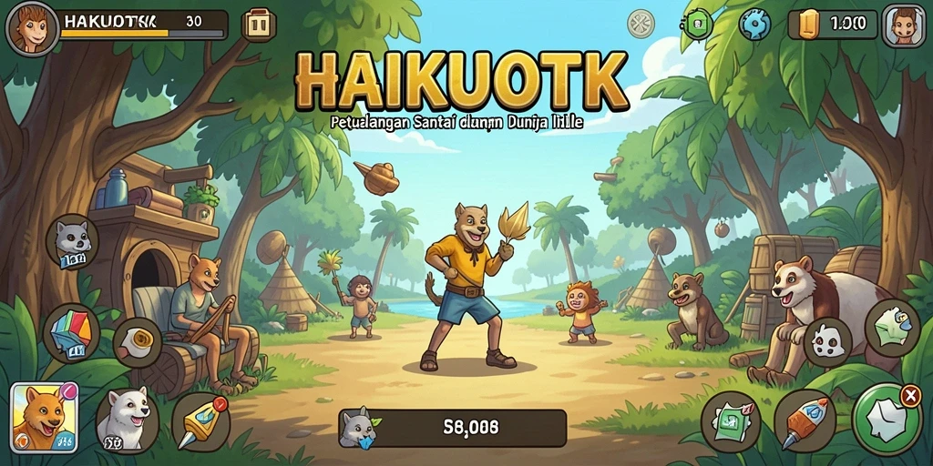 Gameplay HAIKUOTK yang menarik dan mudah dipahami.