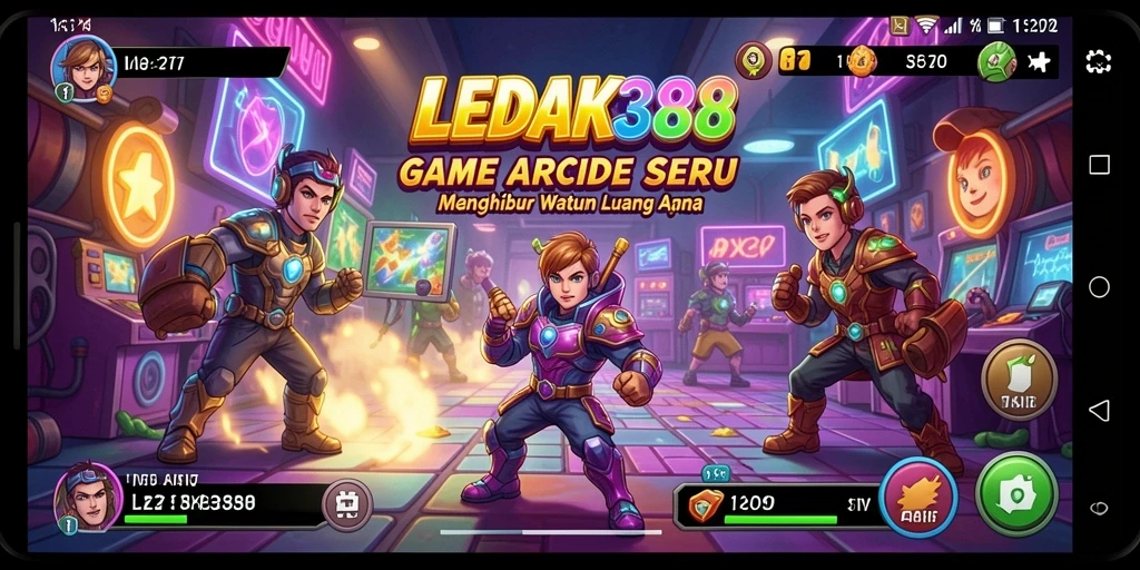 Gameplay seru dan penuh tantangan dalam LEDAK388.