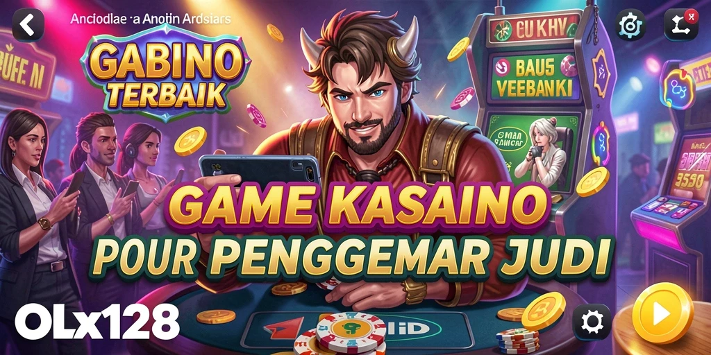 Tangkapan layar OLX128 menampilkan gameplay kasino yang mendebarkan.