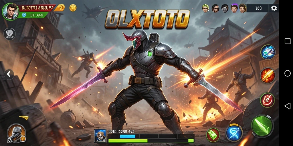 Gameplay seru OLXTOTO dengan aksi bertarung yang dinamis.
