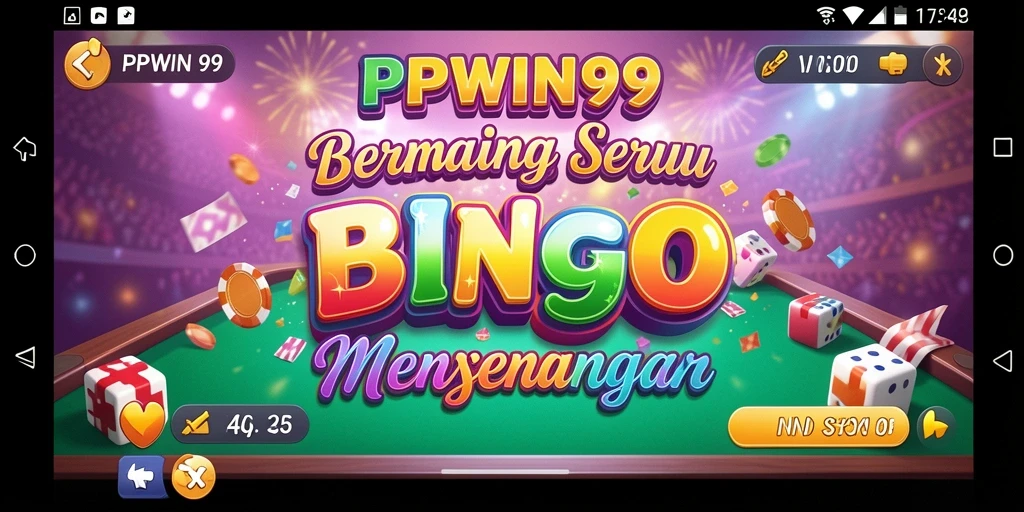 Tampilan gameplay Bingo yang menyenangkan dan interaktif.