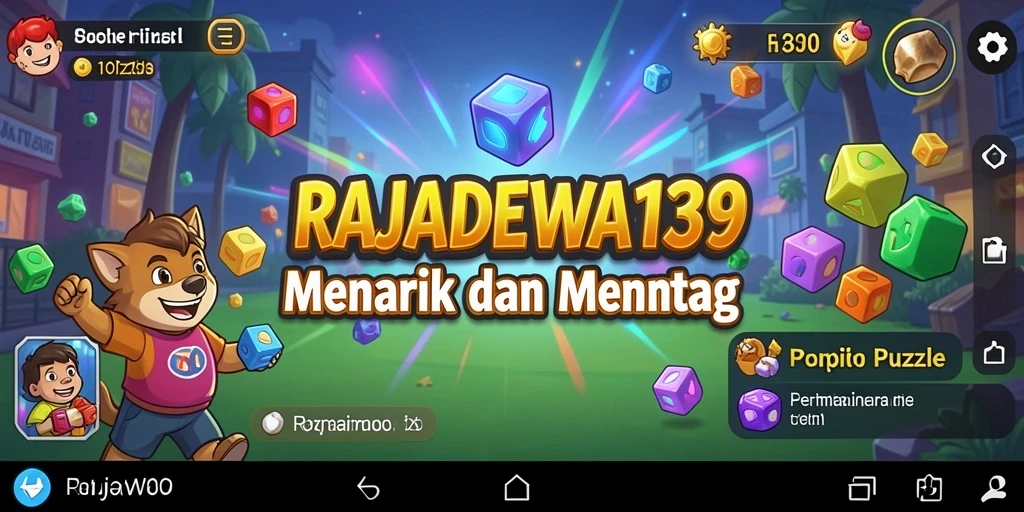 Screenshot gameplay RAJADEWA138 yang menarik dan menantang.