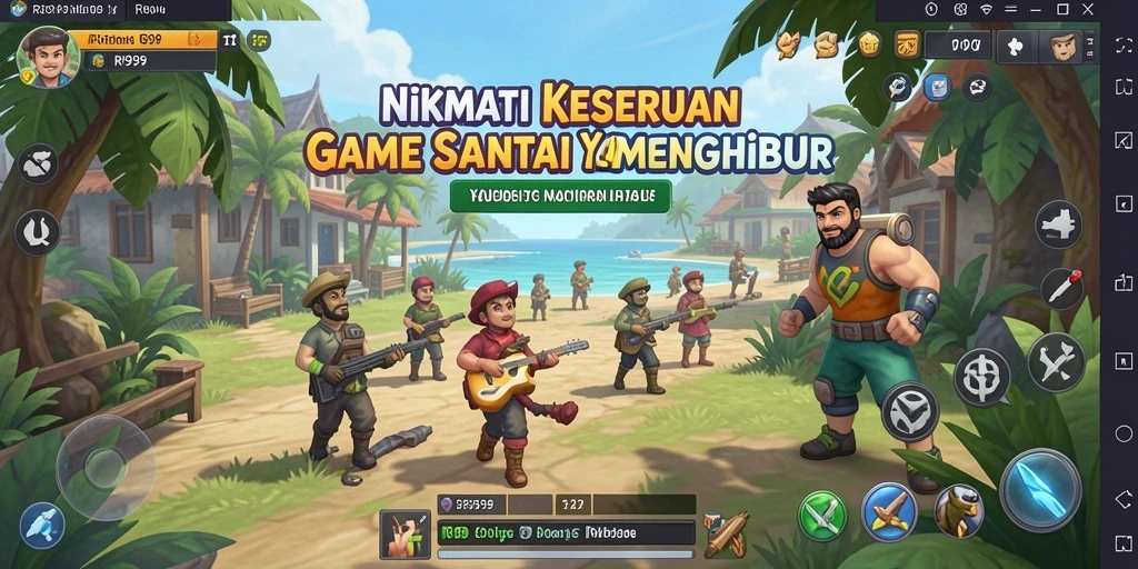 Tampilan menarik gameplay RR999 yang seru dan mengasyikkan.