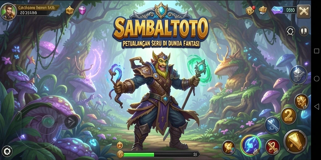 Tampilan gameplay SAMBALTOTO yang penuh petualangan dan tantangan.