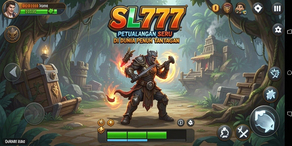 Gameplay petualangan seru dari SL777 yang menampilkan aksi mendebarkan.