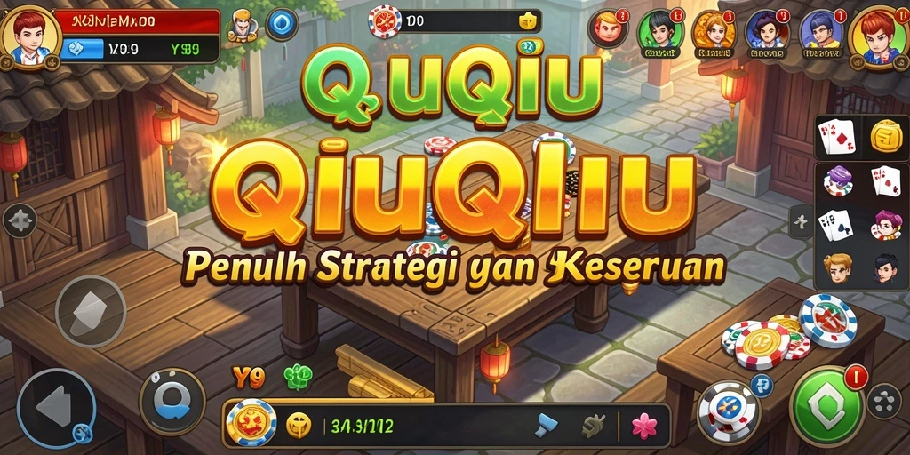 Tampilan gameplay seru Y89 dalam permainan QiuQiu.
